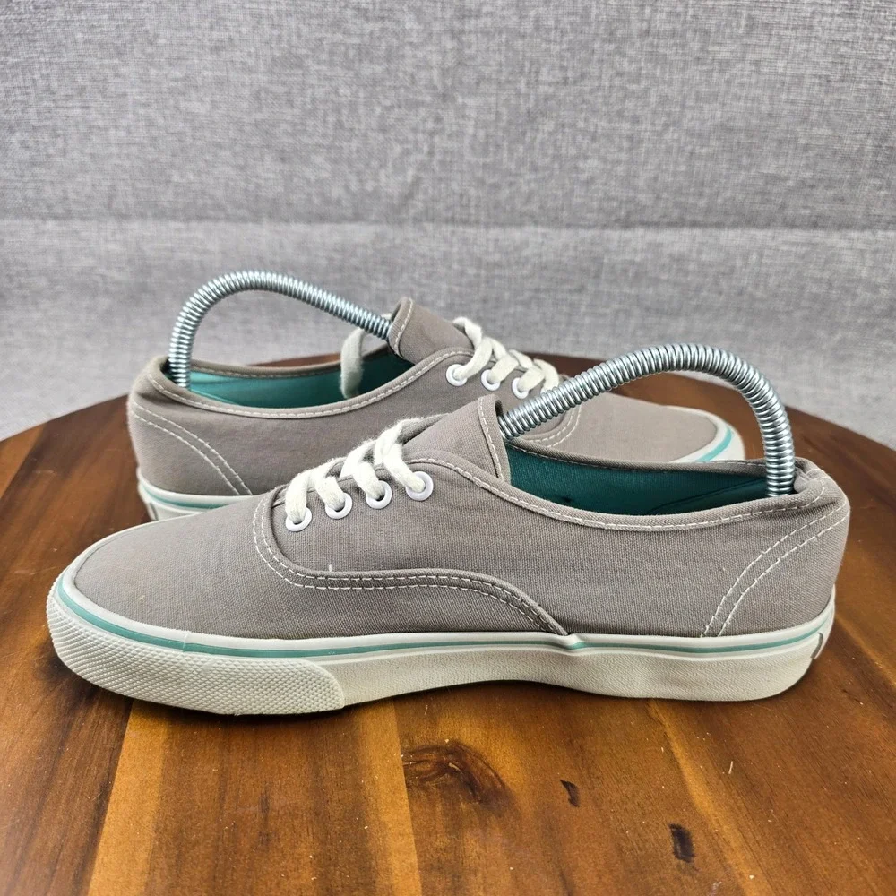 Airwalk Women's Canvas Sneakers Shoes Size 8 Gray Low Top Lace Up‎ Casual